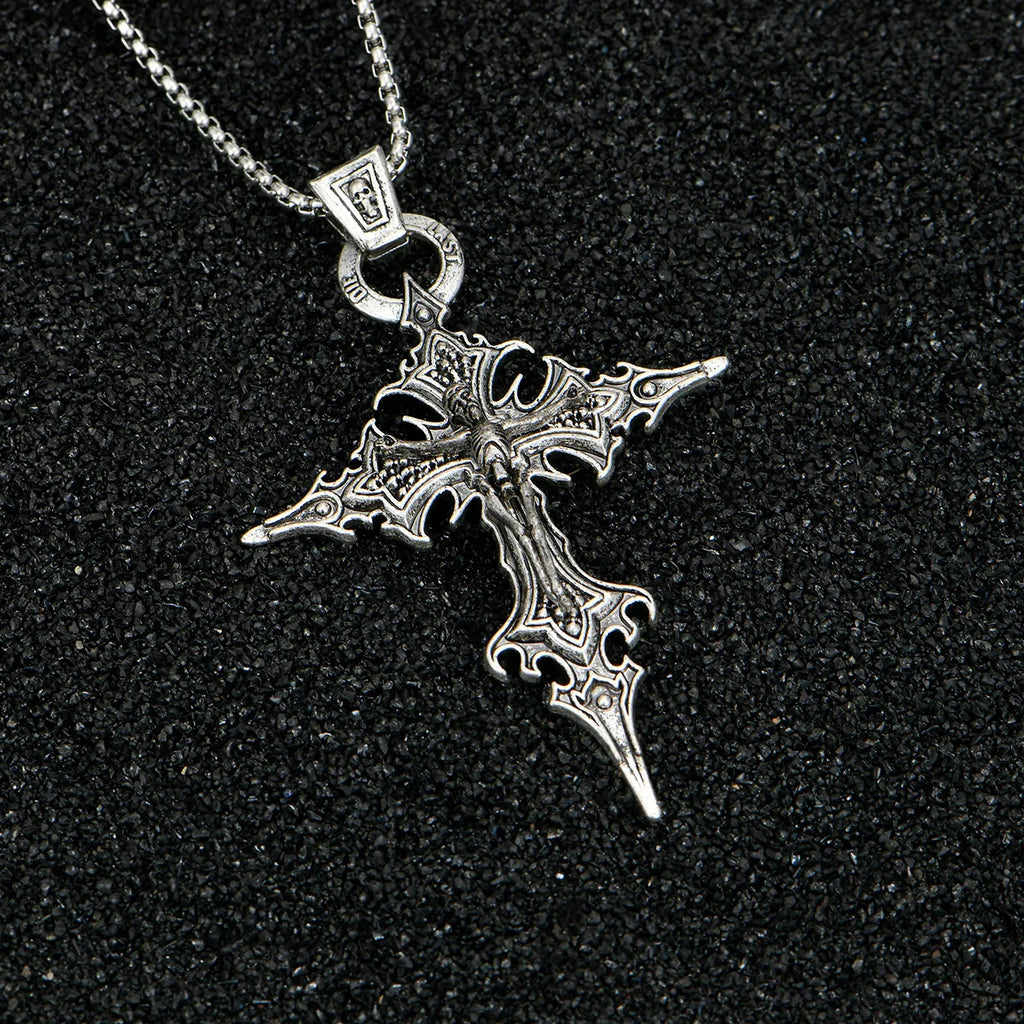 Gothic Cross Necklace
