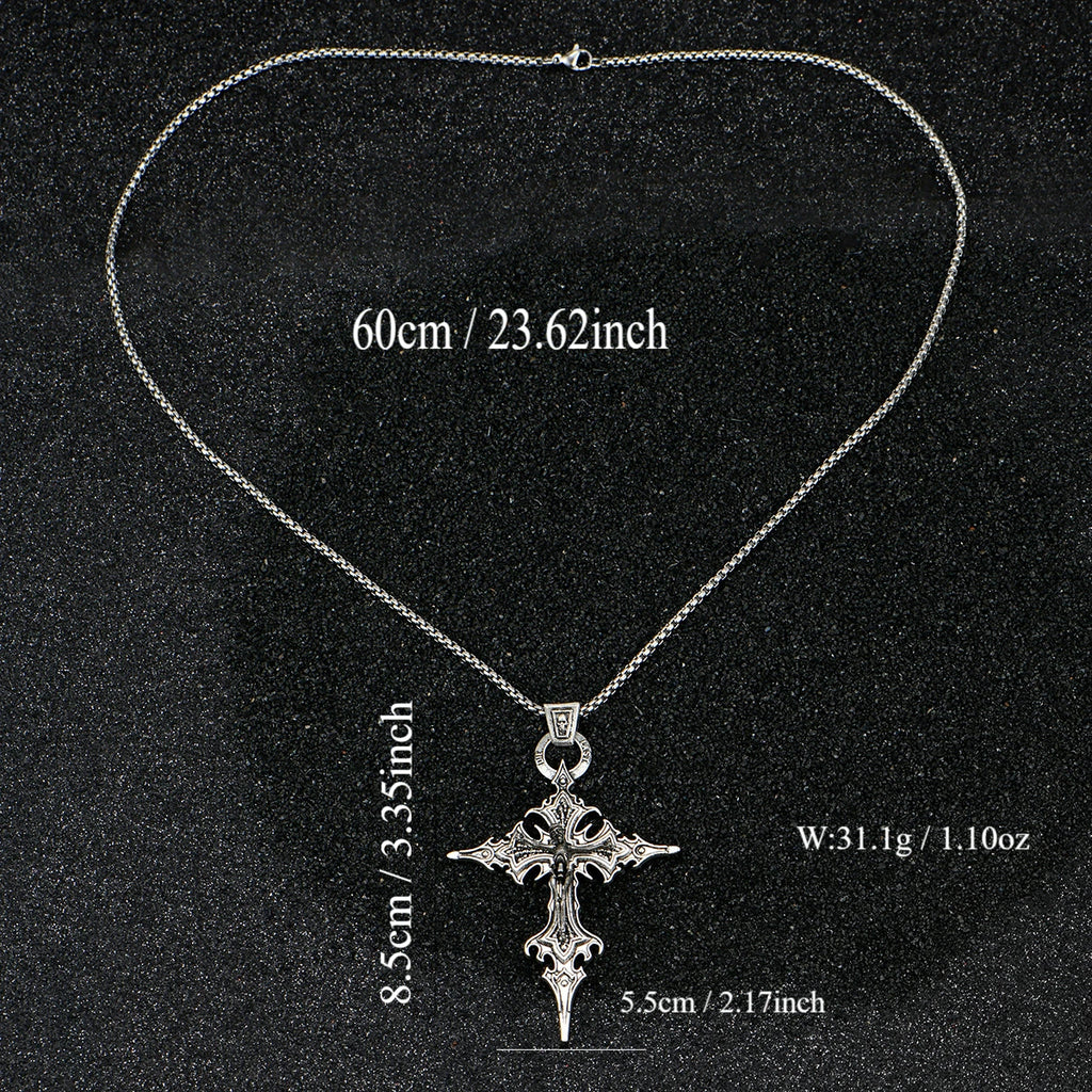 Gothic Cross Necklace