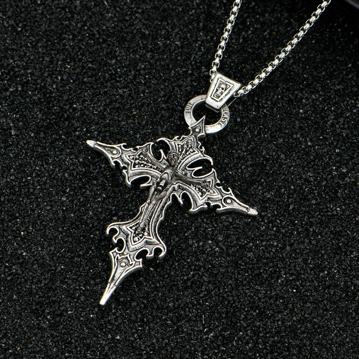 Gothic Cross Necklace
