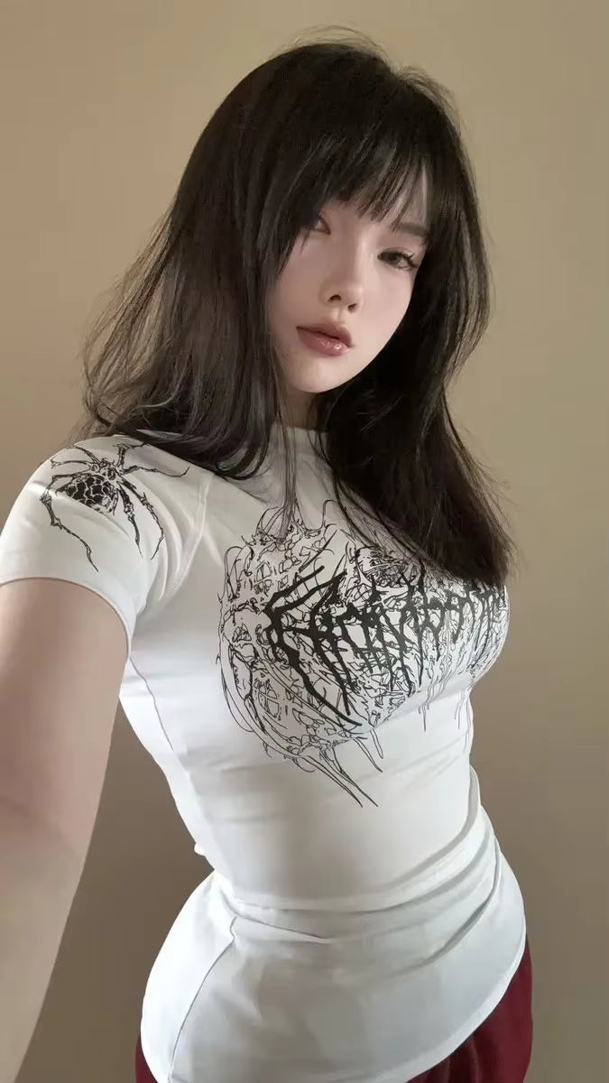 Dark Gothic Fitness T-Shirt