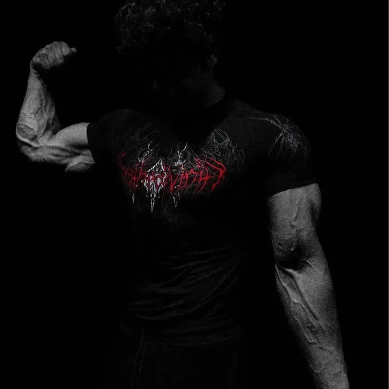 Dark Gothic Fitness T-Shirt