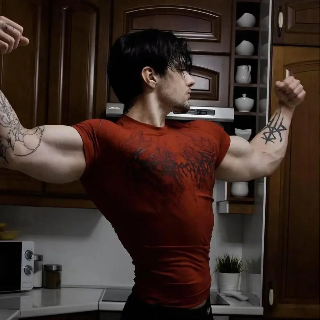 Dark Gothic Fitness T-Shirt